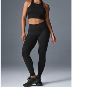 Black High-Rise Alo Leggings